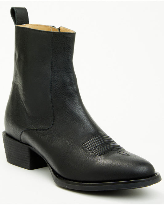 Men's Larsen Western Ankle Boots - Round Toe | Cody James Boots