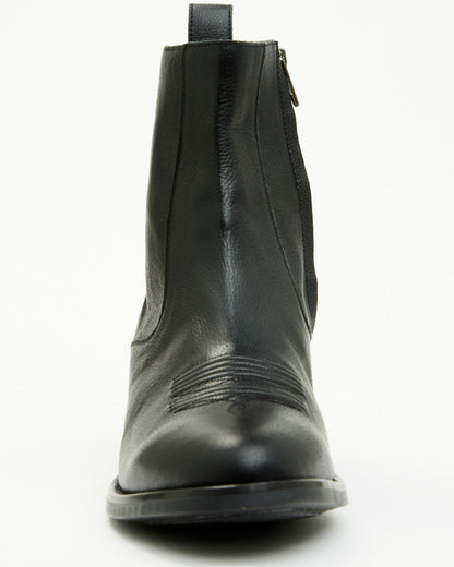 Men's Larsen Western Ankle Boots - Round Toe | Cody James Boots