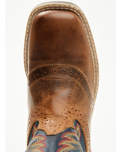 Boys' Bobby Western Boots - Broad Square Toe | Cody James Boots