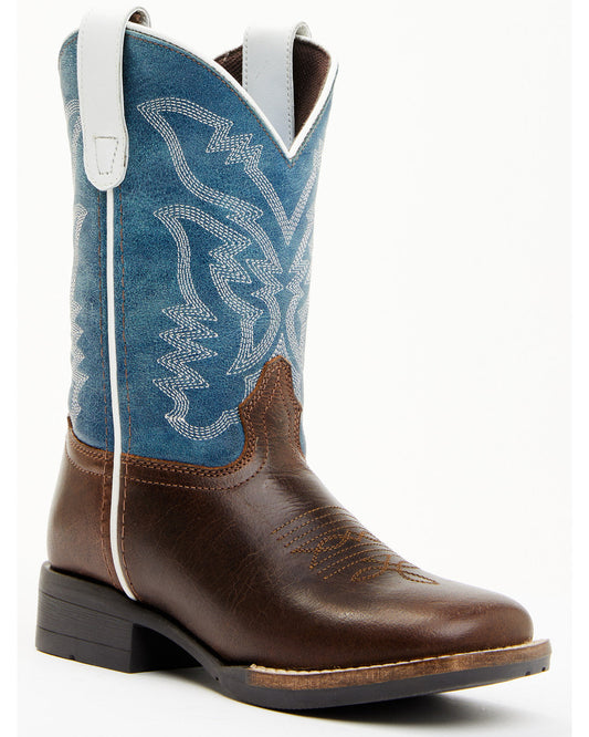 Boys' Walker Western Boots - Broad Square Toe | Cody James Boots|Boys|Sale