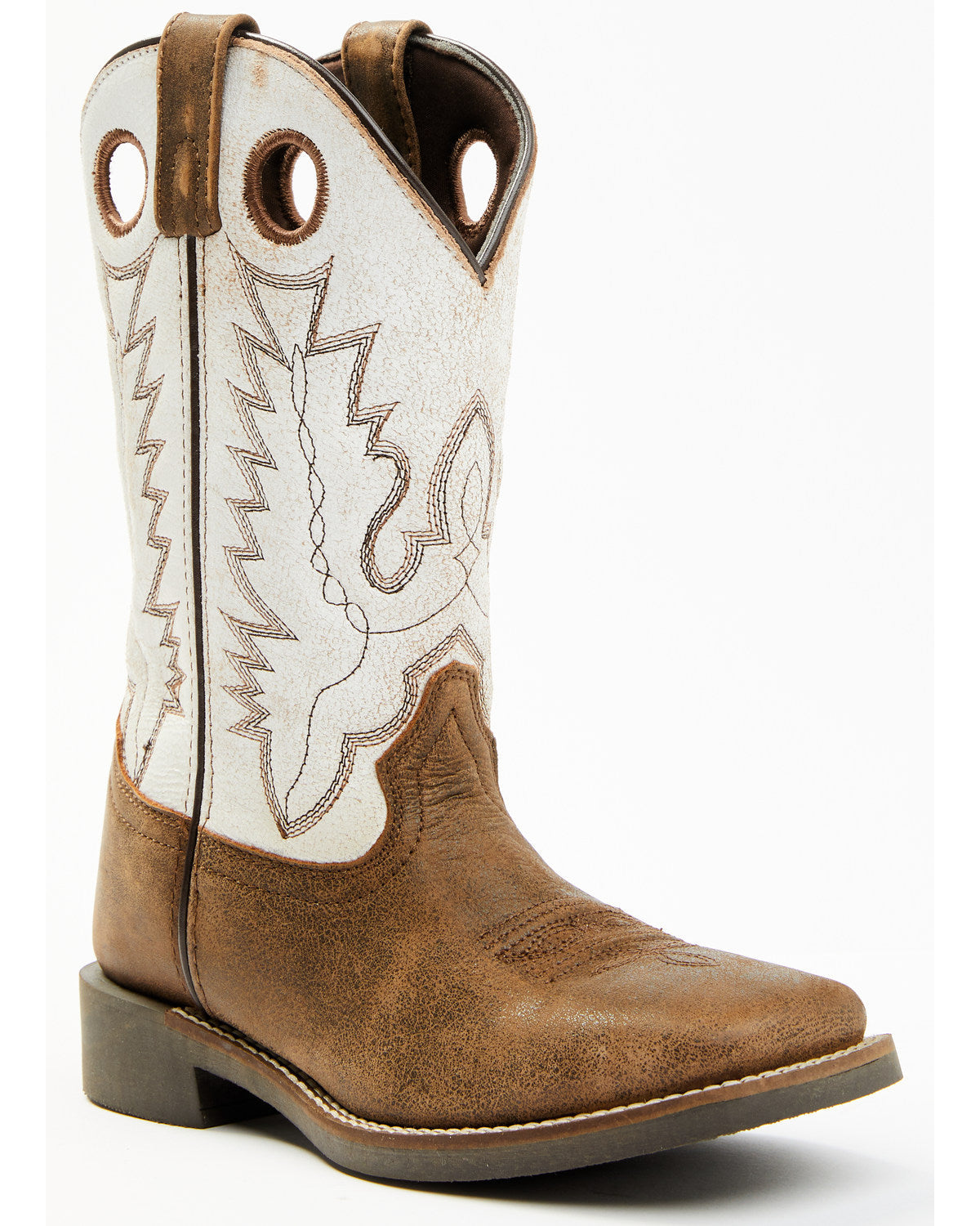 Boys' Luke Western Boots - Broad Square Toe | Cody James Boots
