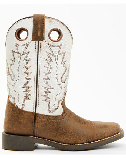 Boys' Luke Western Boots - Broad Square Toe | Cody James Boots