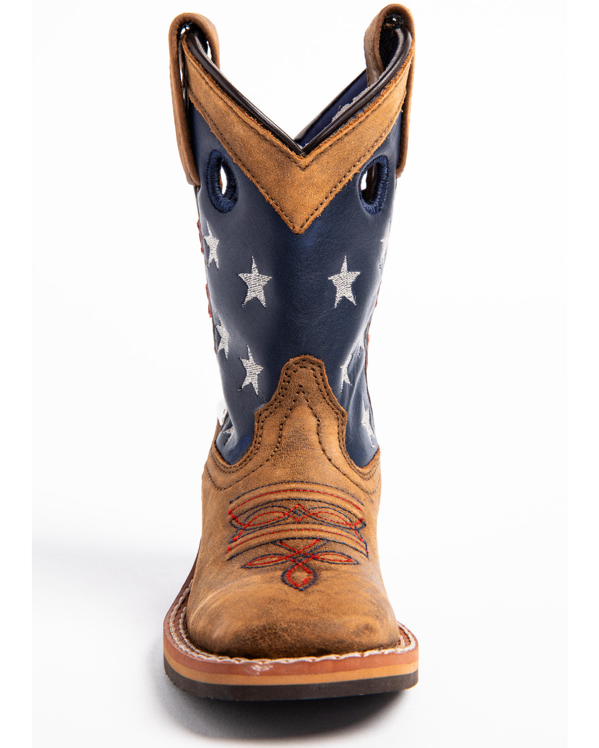 Boys' USA Flag Western Boots - Broad Square Toe | Cody James Boots