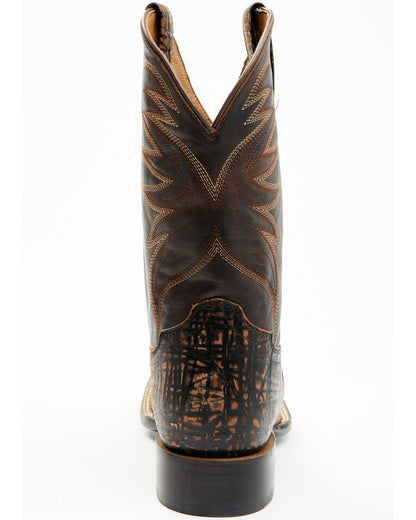 Men's McBride Western Boots - Broad Square Toe | Cody James Boots