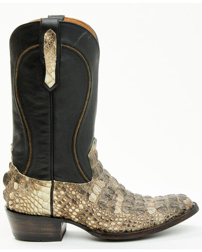 Black 1978® Men's Tillman Exotic Hornback Alligator Western | Cody James Boots