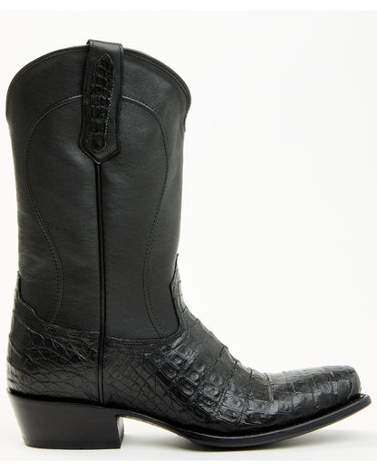 Black 1978® Men's Mason Exotic Caiman Belly Western Boots - | Cody James Boots