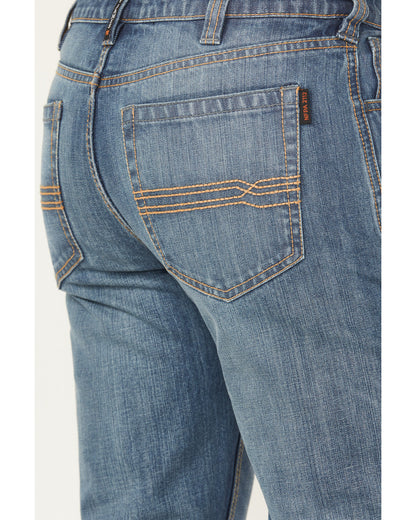 Men's FR Light Wash Equalizer Straight Denim Work Jeans - B | Cody James Clothing