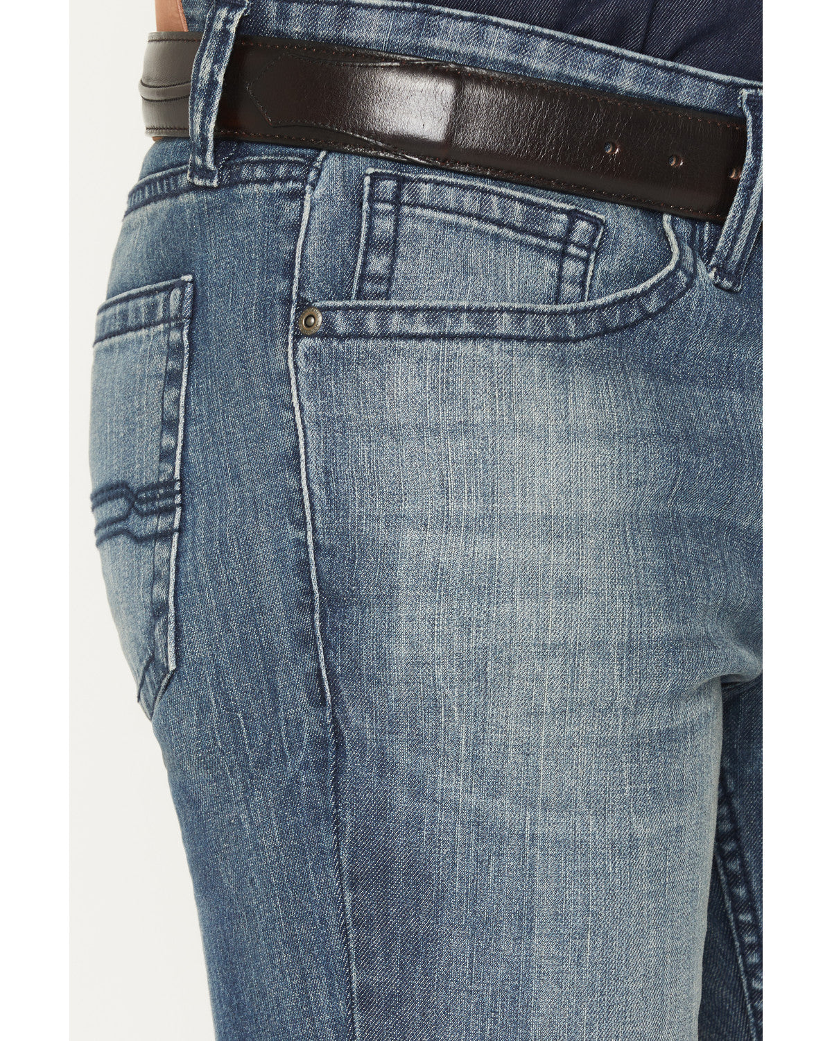 Men's Texas Wash Wyatt Slim Bootcut Stretch Denim Jeans | Cody James Clothing
