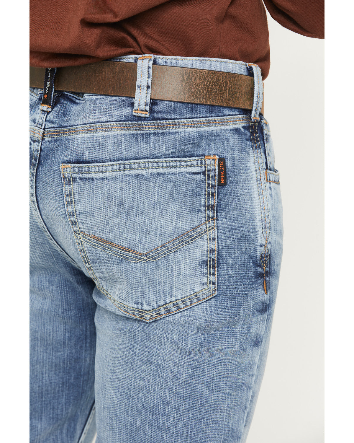 Men's FR Clover Leaf Wash Slim Straight Stretch Denim Jeans | Cody James Clothing