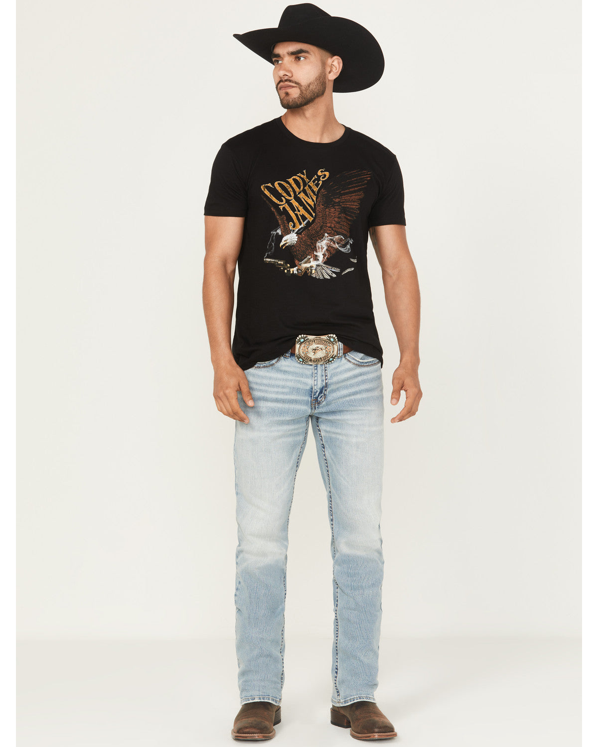 Men's Cyclone Wash Jackson Slim Straight Stretch Denim Jean | Cody James Clothing