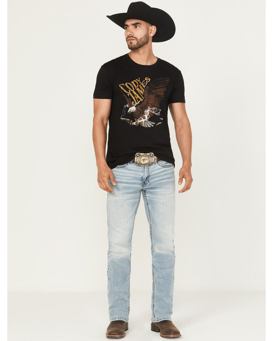 Men's Cyclone Wash Jackson Slim Straight Stretch Denim Jean | Cody James Clothing