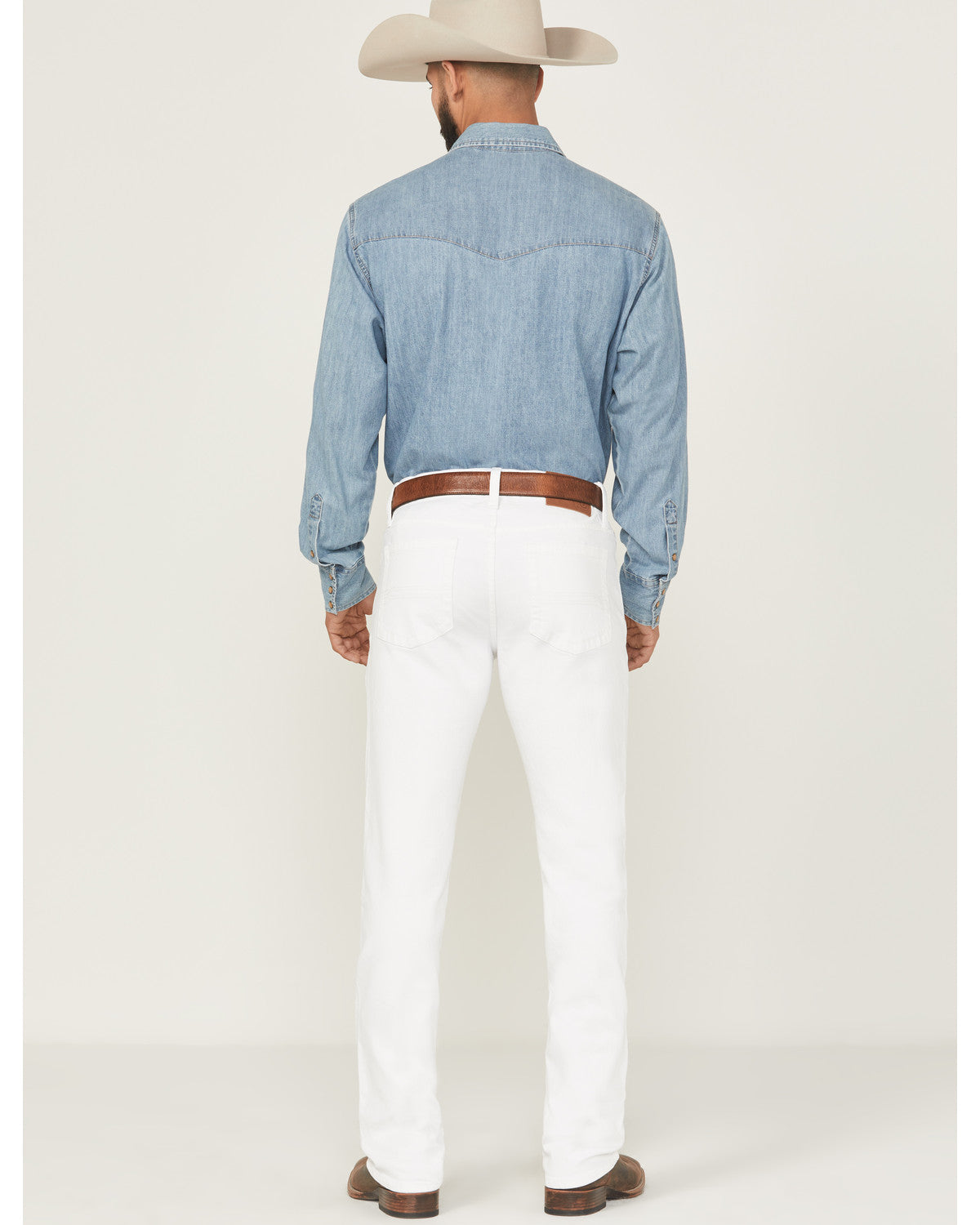 Men's Blanco Wash Jackson Slim Straight Stretch Denim Jeans | Cody James Clothing