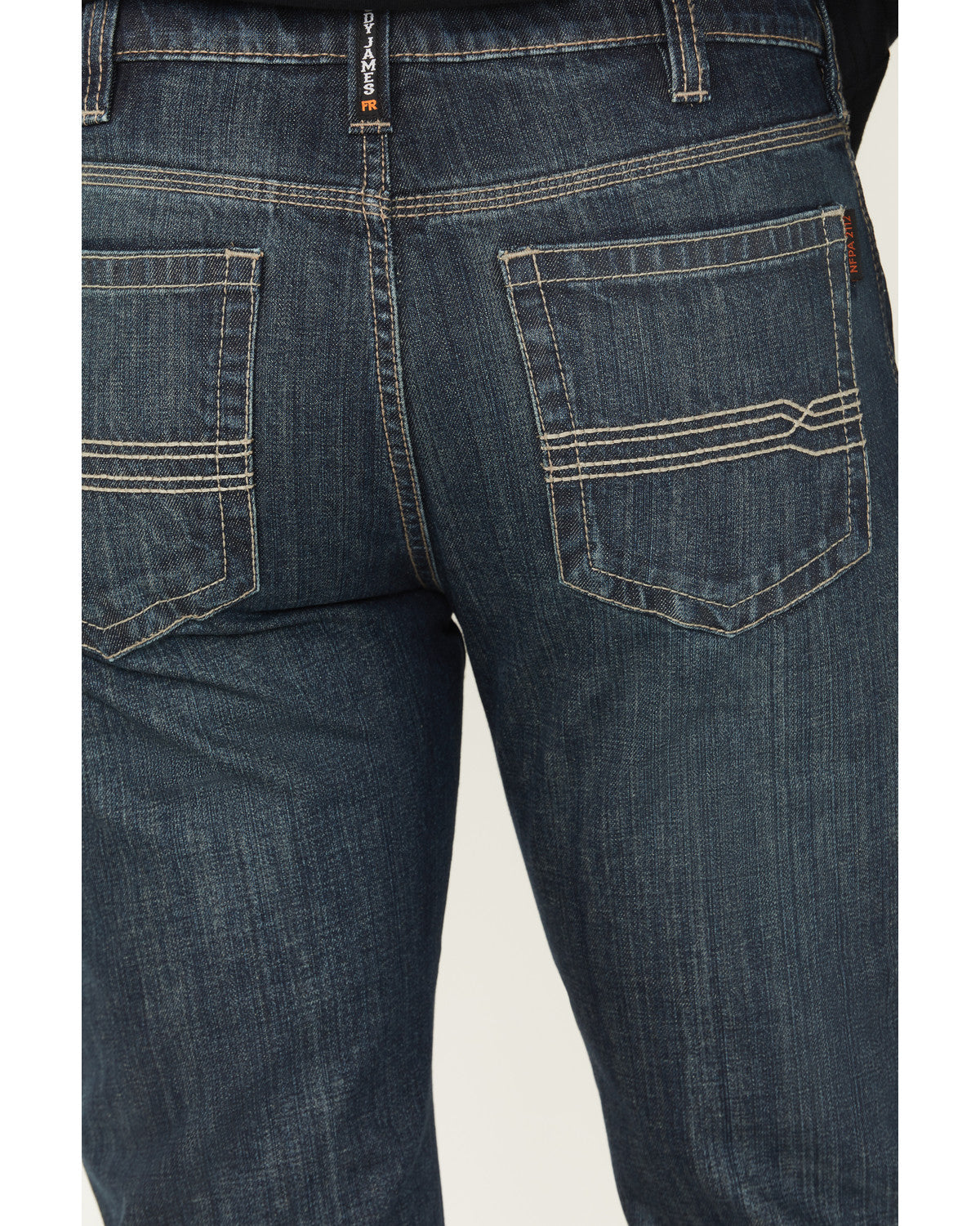 Men's FR Canter Dark Wash Straight Denim Jeans | Cody James Clothing