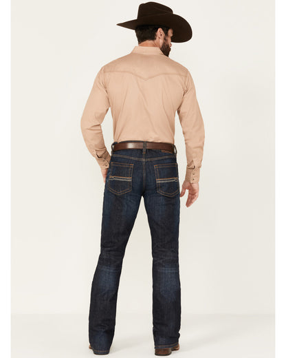 Men's Night Hawk Wash Wyatt Slim Bootcut Stretch Denim Jean | Cody James Clothing