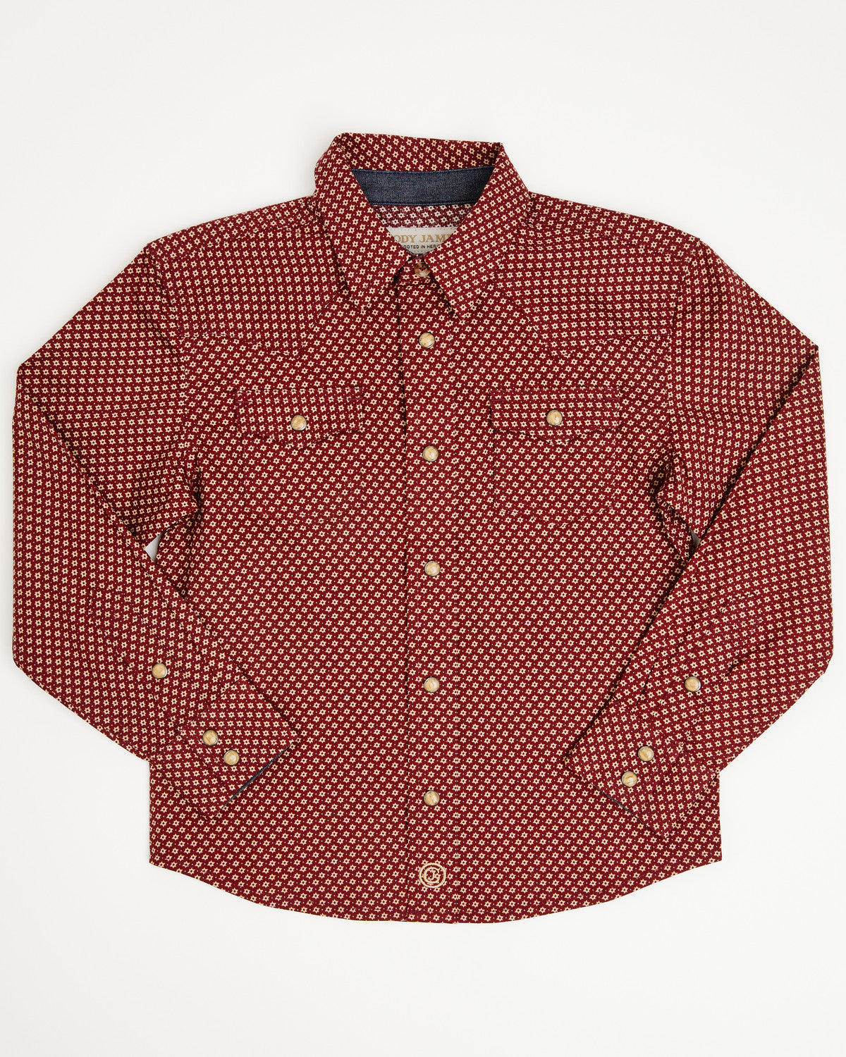 Toddler Boys' NFR Geo Print Long Sleeve Snap Stretch Wester | Cody James Clothing|Boys