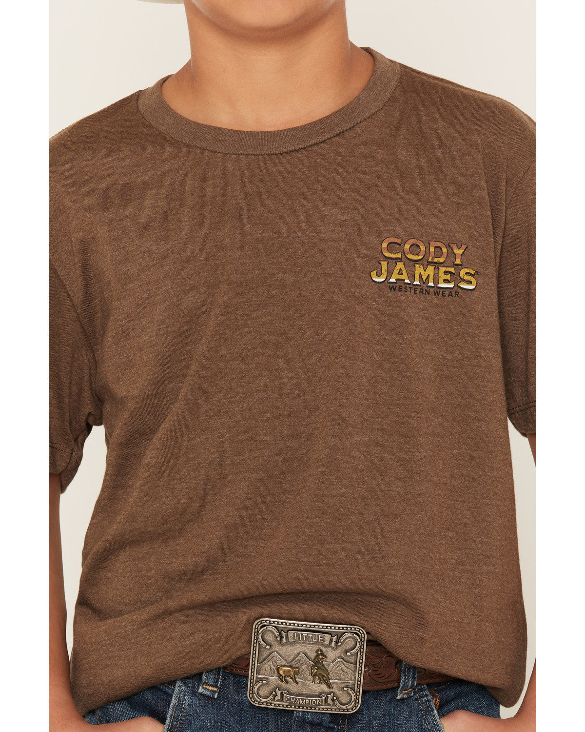 Boys' Frontier Bison Short Sleeve Graphic T-Shirt | Cody James Clothing|Boys