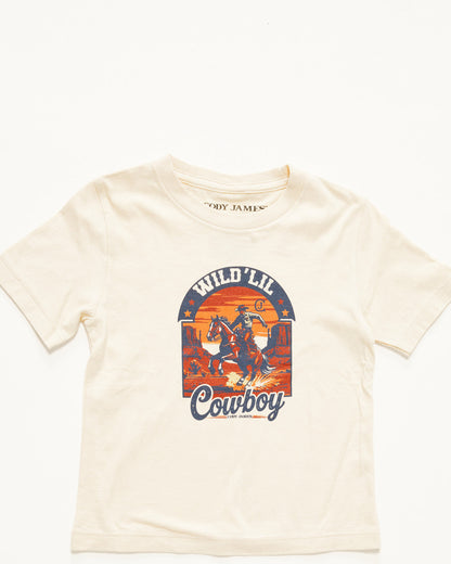 Toddler Boys' Wild Lil Cowboy Short Sleeve Graphic T-Shirt | Cody James Clothing|Boys