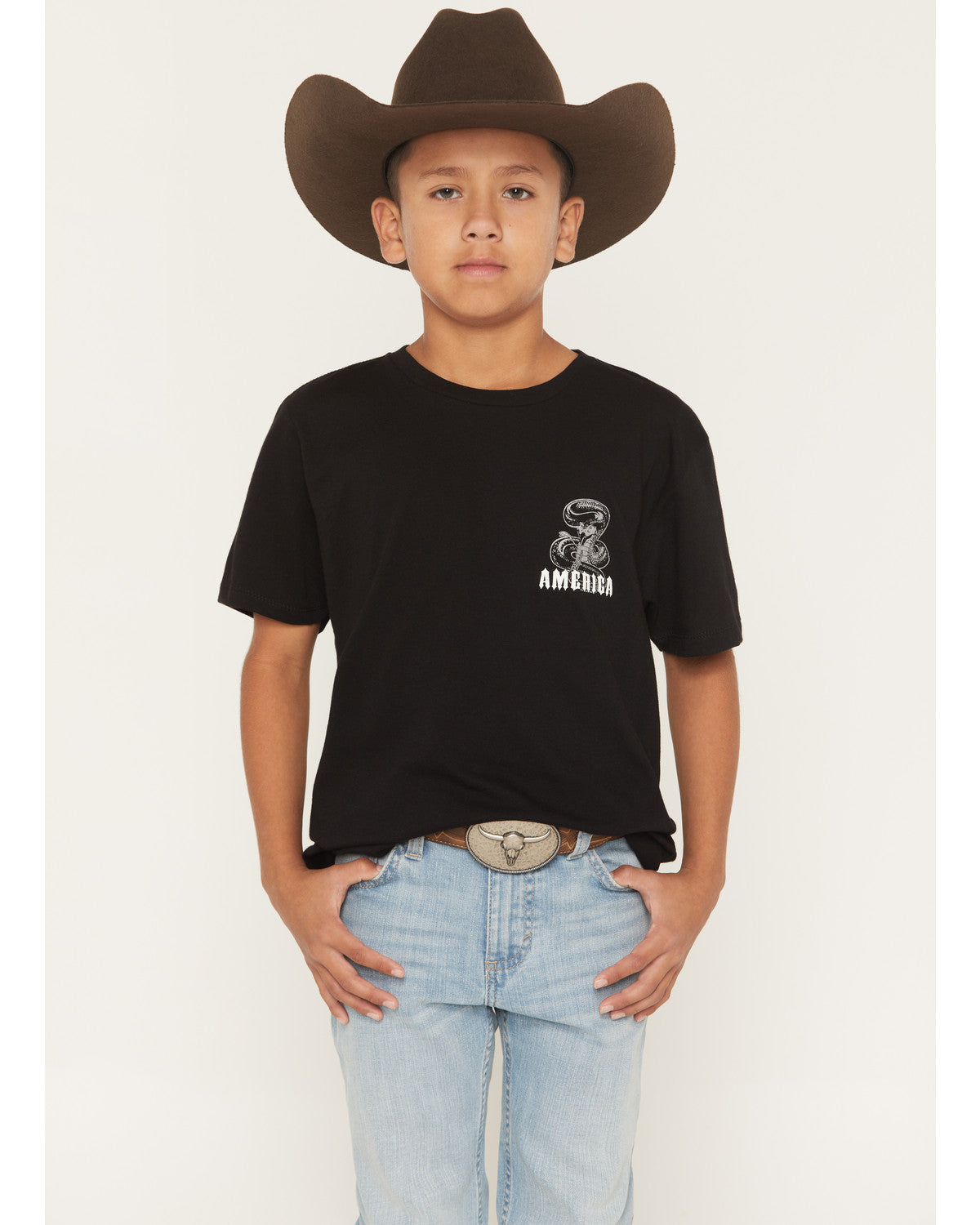 Boys' Don't Tread On Me Short Sleeve Graphic T-Shirt | Cody James Clothing|Boys