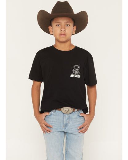 Boys' Don't Tread On Me Short Sleeve Graphic T-Shirt | Cody James Clothing|Boys