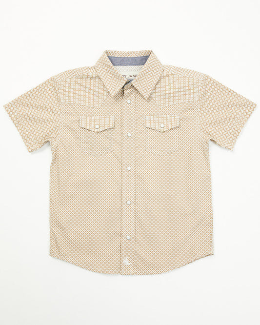 Toddler Boys' Grill and Greet Medallion Print Short Sleeve | Cody James Clothing|Boys