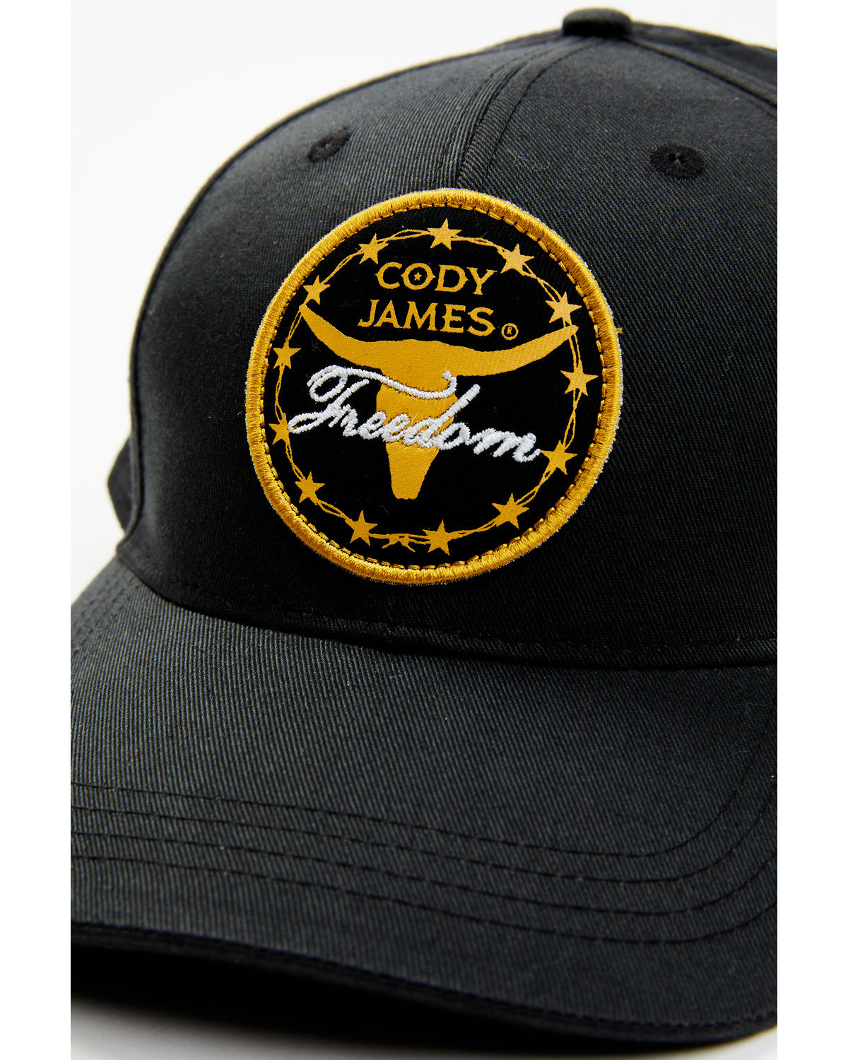 Men's Steerhorn Freedom Circle Patch Ball Cap | Cody James Hats|Sale