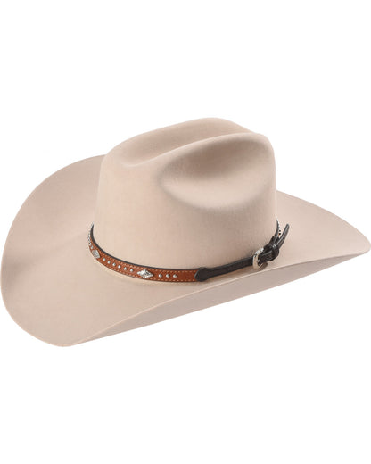 Silver Studs with Diamond Conchos Hat Band | Cody James Hats|Accessories