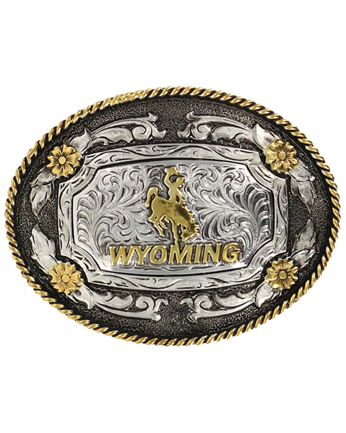 Men's Oval Wyoming Belt Buckle | Cody James Accessories