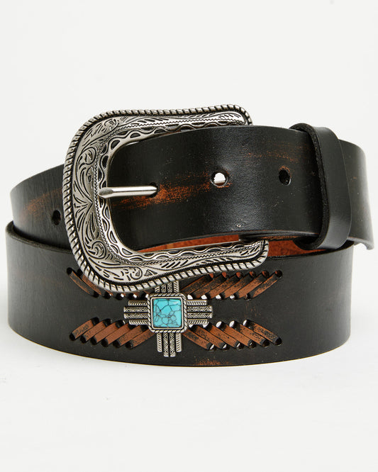 Men's Concho Whipstitch Belt | Cody James Accessories