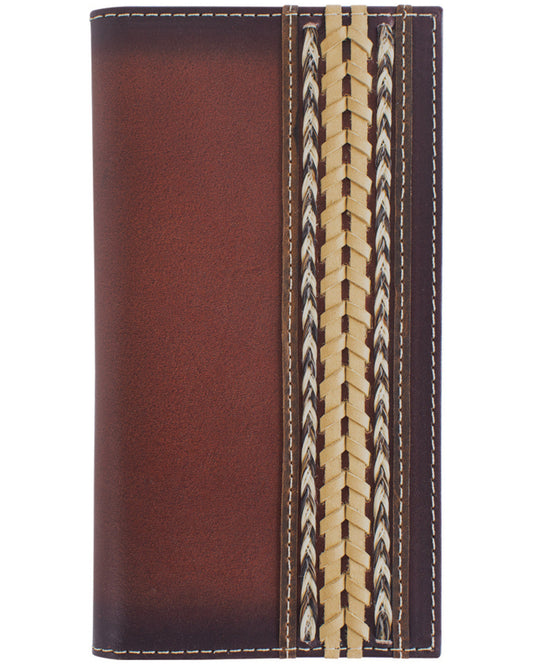 Men's Braided Horsehair Leather Rodeo Wallet | Cody James Accessories|Sale