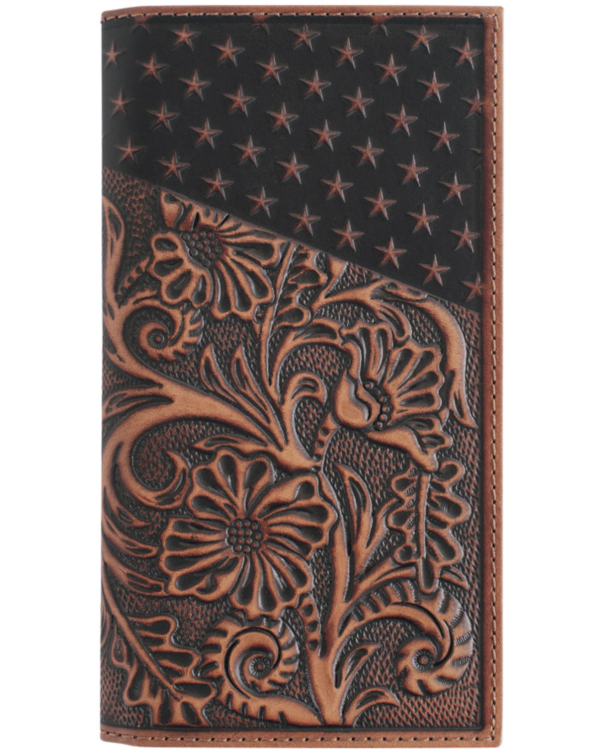 Men's Americana Tooled Leather Rodeo Wallet | Cody James Accessories|Sale