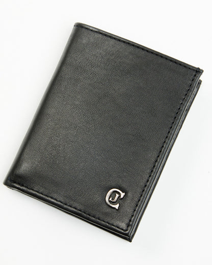 Black 1978™ Men's Chapman Smooth Leather Bifold Wallet | Cody James Accessories|Sale