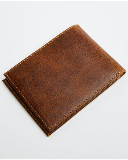 Men's Southwestern Woven Leather Bi-Fold Wallet | Cody James Accessories