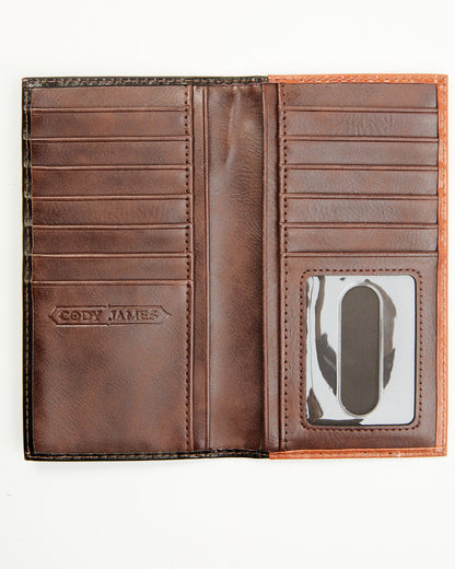 Men's Embossed Hairon Rodeo Wallet | Cody James Accessories|Sale
