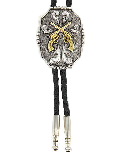 Men's Crossed Pistols Bolo Tie | Cody James Accessories