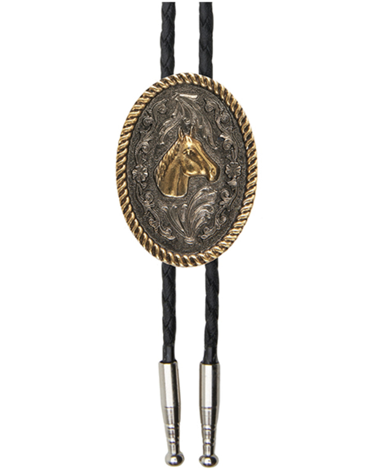 Men's Horse Head Medallion Bolo Tie | Cody James Accessories