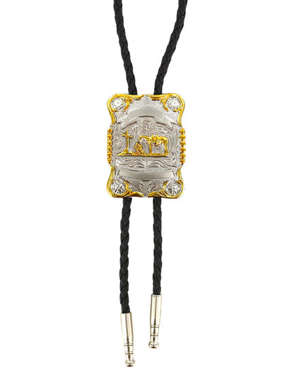 Men's Horse and Cross Bolo Tie | Cody James Accessories