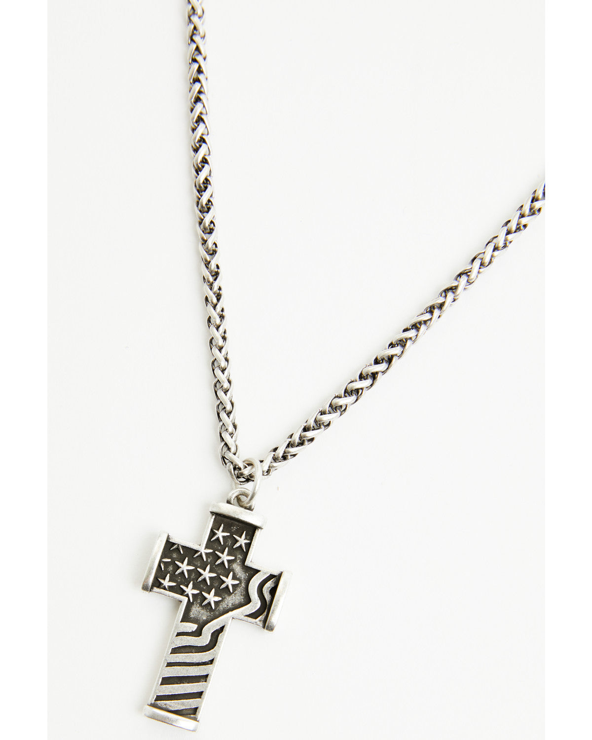 Men's Flag Cross Necklace | Cody James Accessories