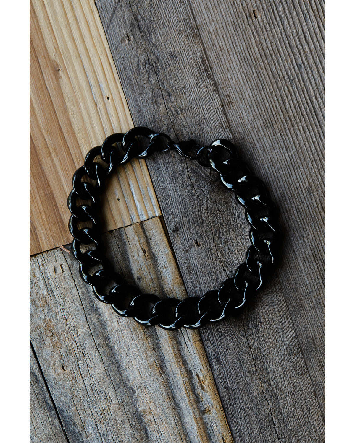 Men's Gunmetal Cuban Link Bracelet | Cody James Accessories