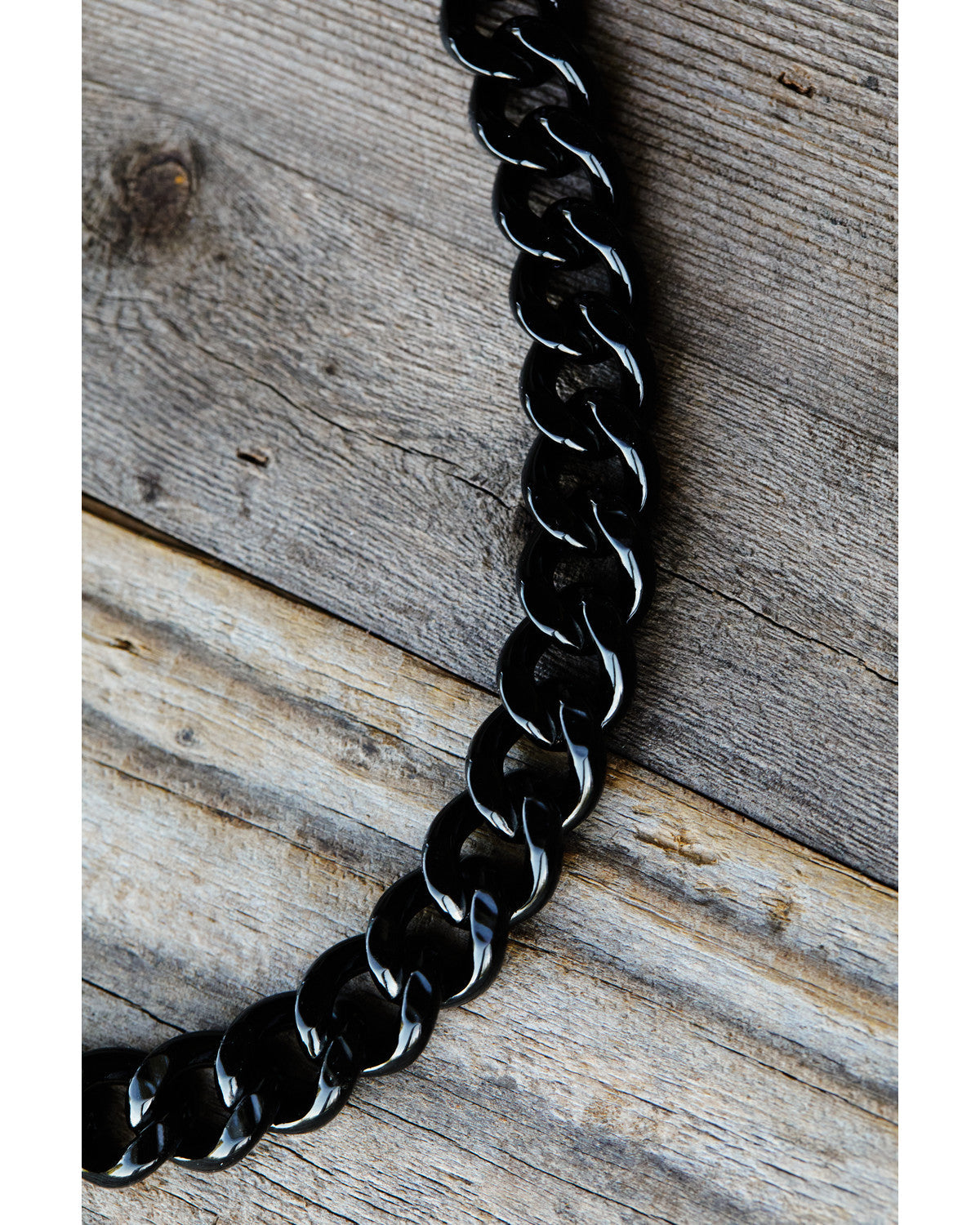 Men's Gunmetal Cuban Link Necklace | Cody James Accessories