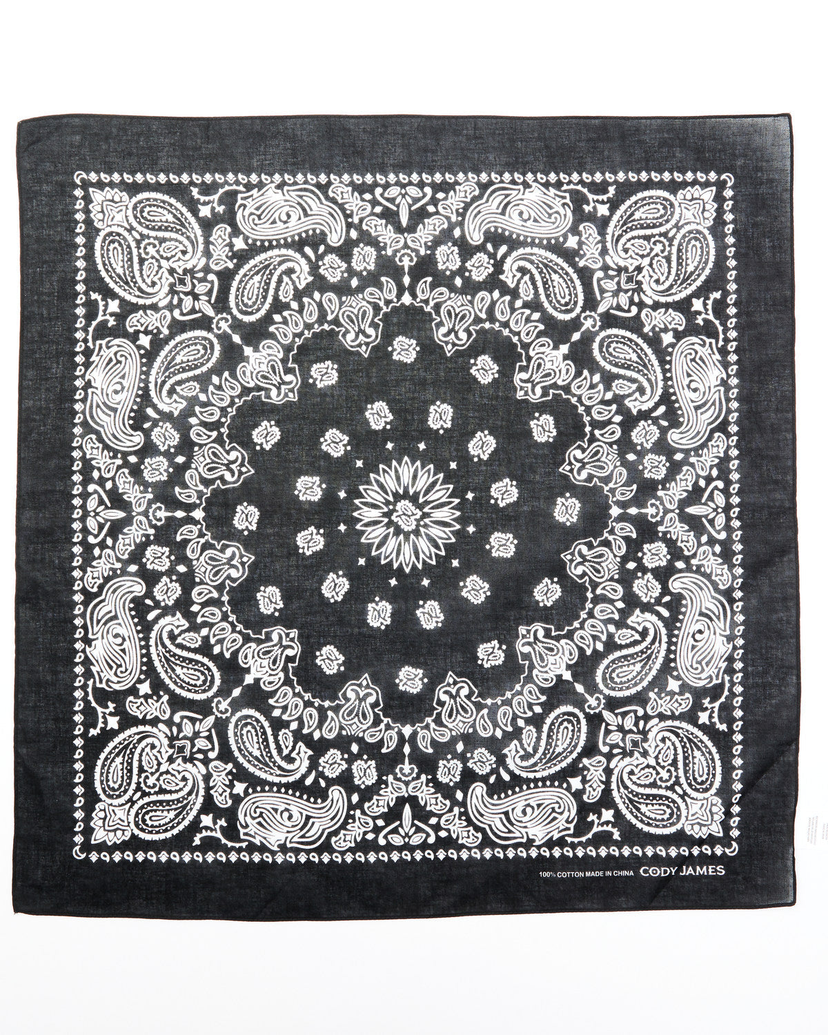 Men's Black Bandana | Cody James Accessories