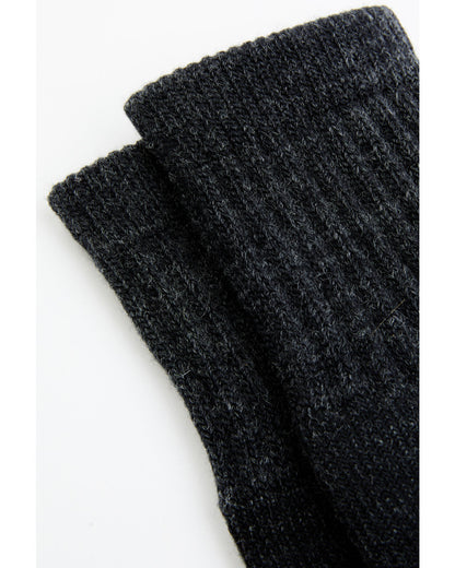 Men's Dark Gray Wool Boot Sock | Cody James Accessories