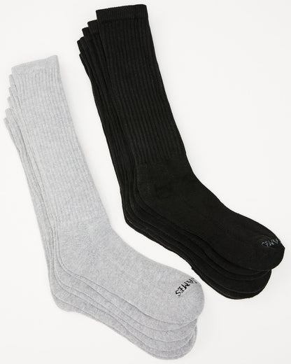 Men's Cushioned Boot Socks - 6 Pack | Cody James Accessories