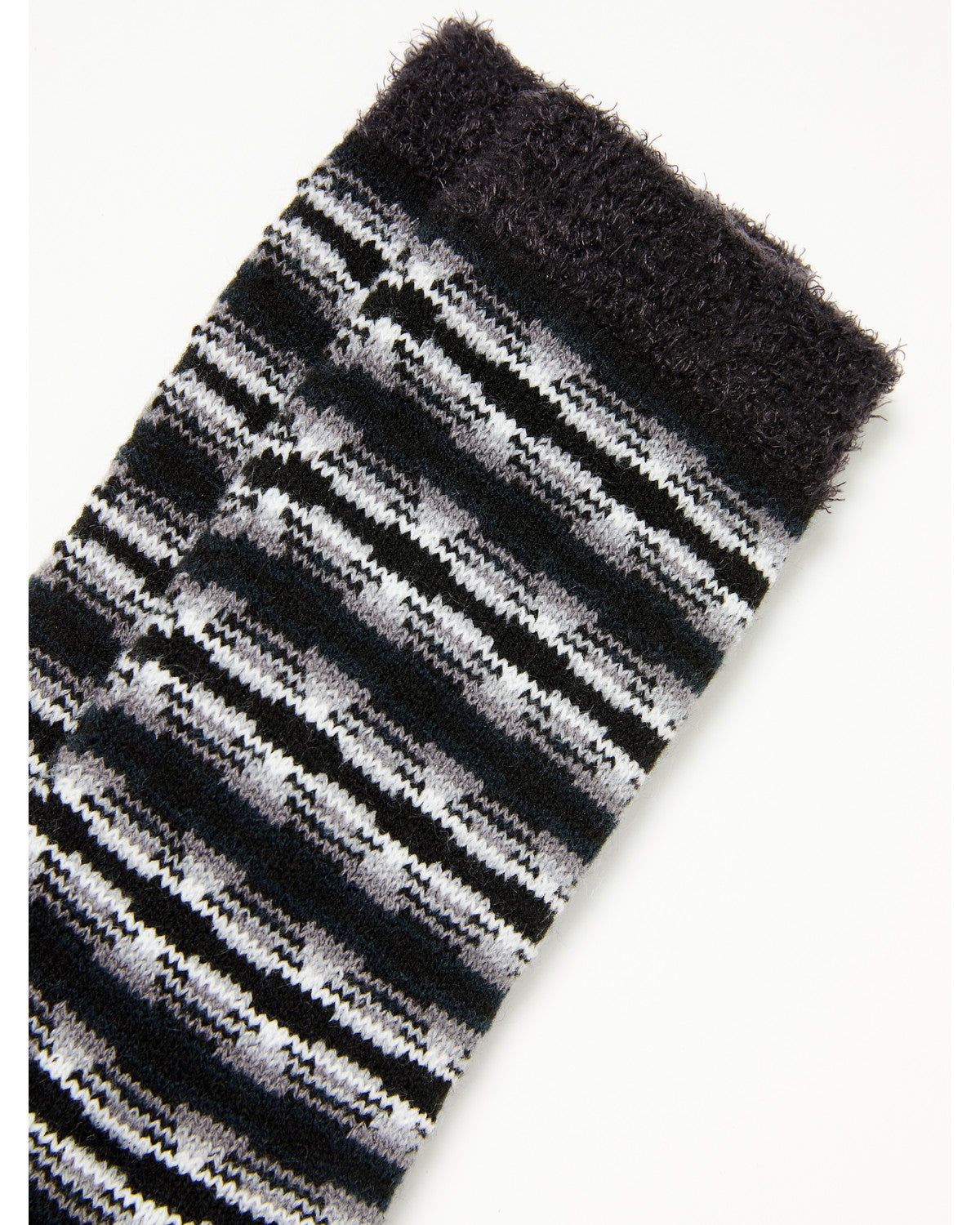 Men's Onyx Southwestern Print Cozy Crew Socks | Cody James Accessories|Sale