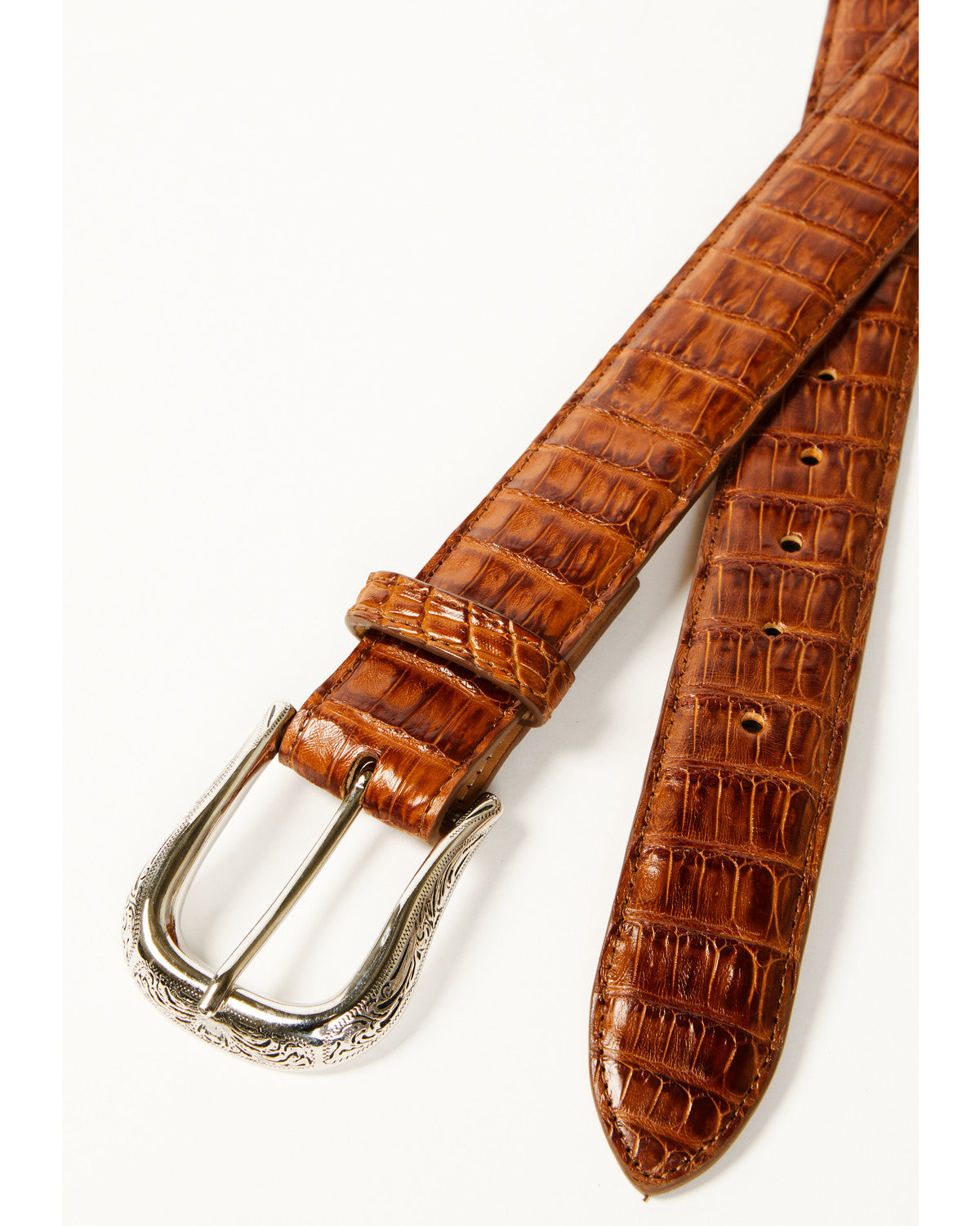 Black 1978™ Men's Exotic Caiman Belt | Cody James Accessories