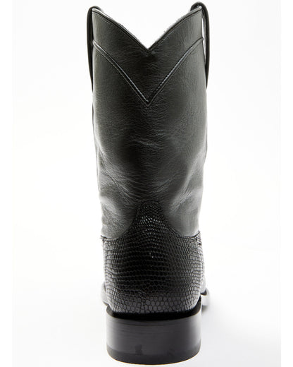 Black 1978® Men's Carmen Exotic Teju Lizard Roper Boots - R | Cody James Accessories|Boots