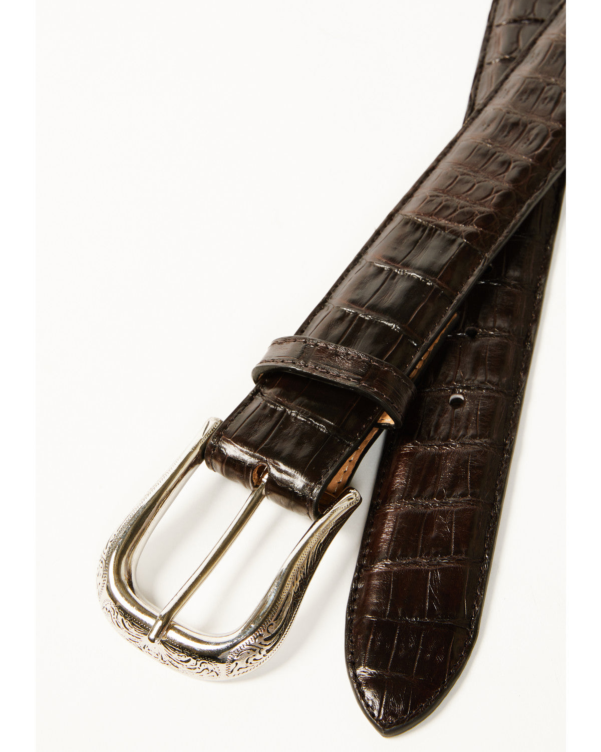 Black 1978™ Men's Exotic Caiman Belt | Cody James Accessories