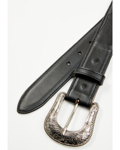 Black 1978™ Men's Smooth Leather Belt | Cody James Accessories