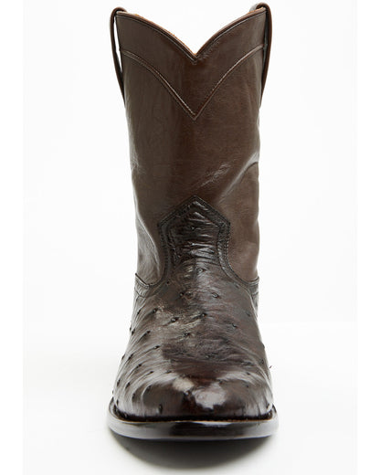 Black 1978® Men's Carmen Exotic Full-Quill Ostrich Roper Bo | Cody James Accessories|Boots