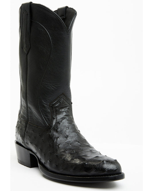 Black 1978® Men's Chapman Exotic Full-Quill Ostrich Western | Cody James Accessories|Boots