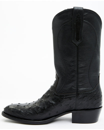 Black 1978® Men's Chapman Exotic Full-Quill Ostrich Western | Cody James Accessories|Boots